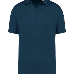 Men’s Linen Polo Shirt, miniatyr 7